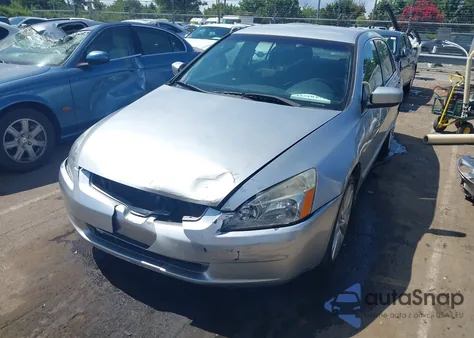 2003 Honda Accord 2.4 Lx from USA, damaged, VIN 1HGCM56343A054823